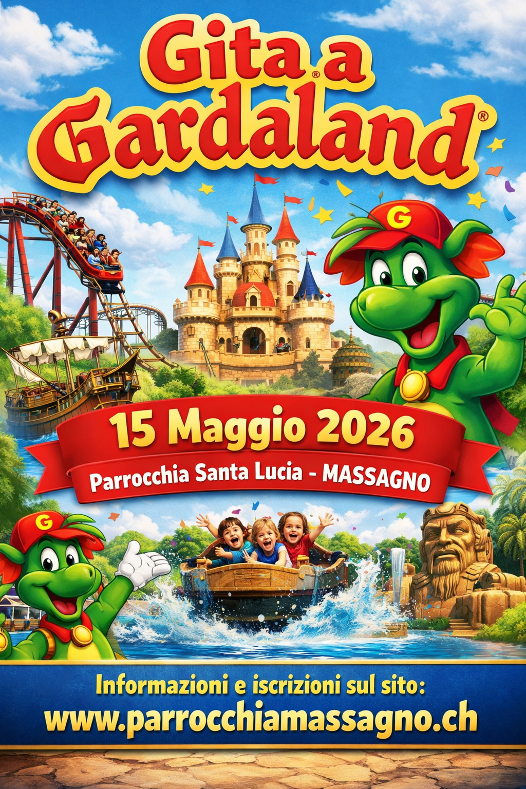 Gardaland con Parrocchia santa Lucia - 15 maggio 2026